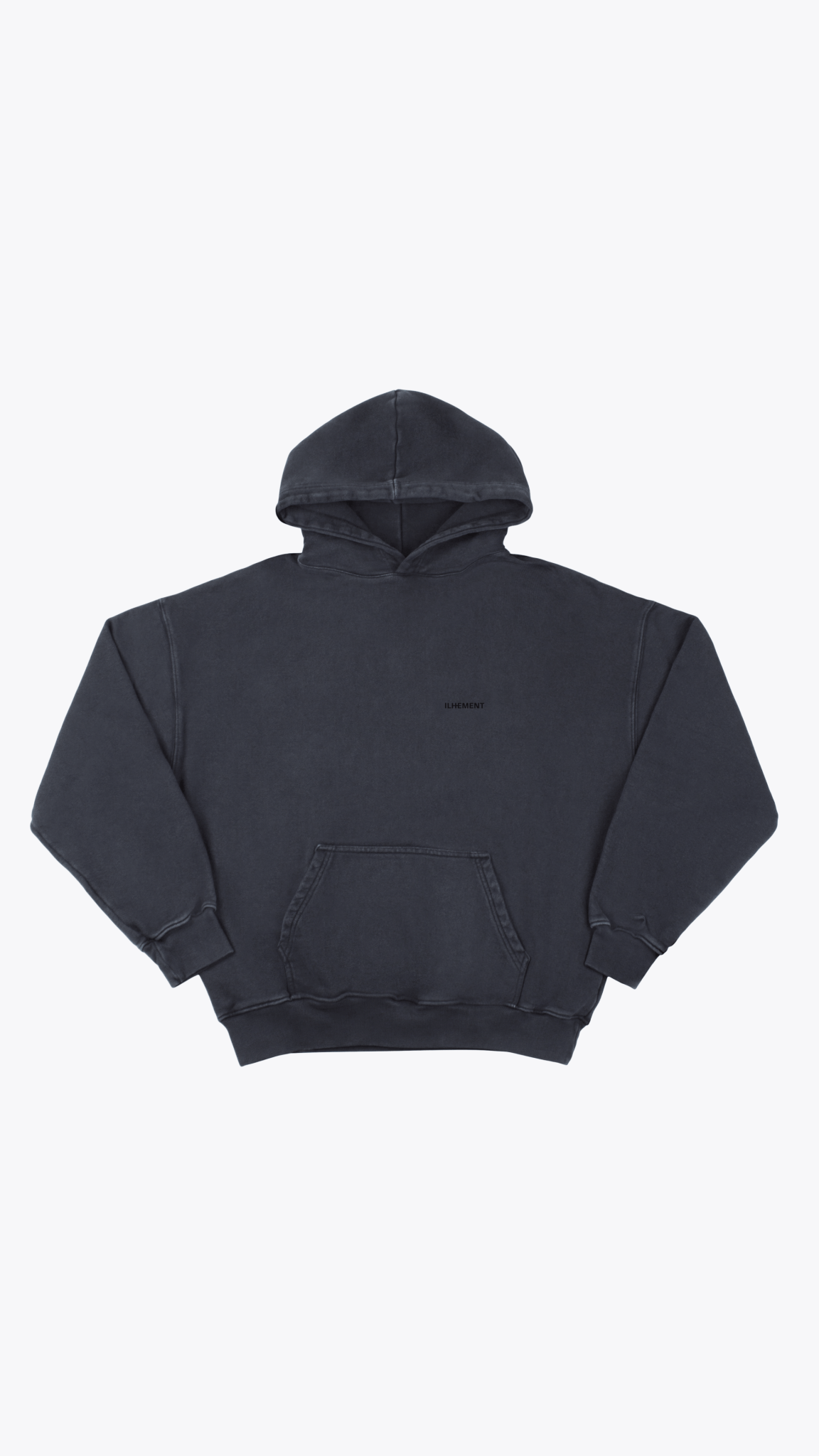 Hoodie in Ash - ILHEMENT