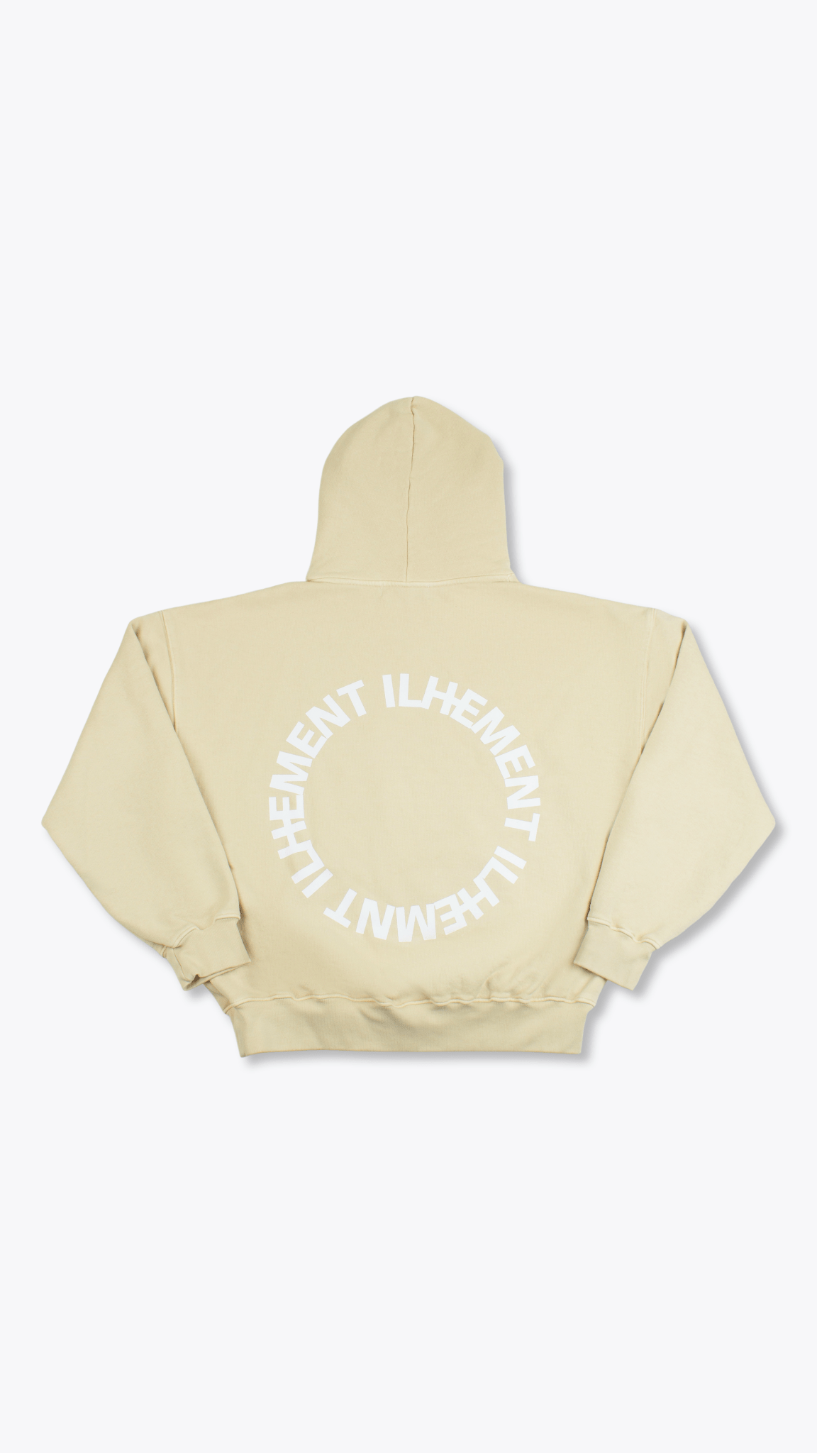 Hoodie in Ivory - ILHEMENT